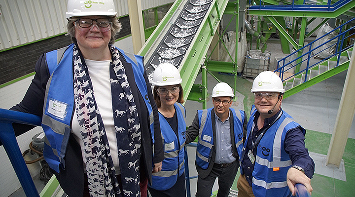 Minister opens AO Recycling plant in Shropshire