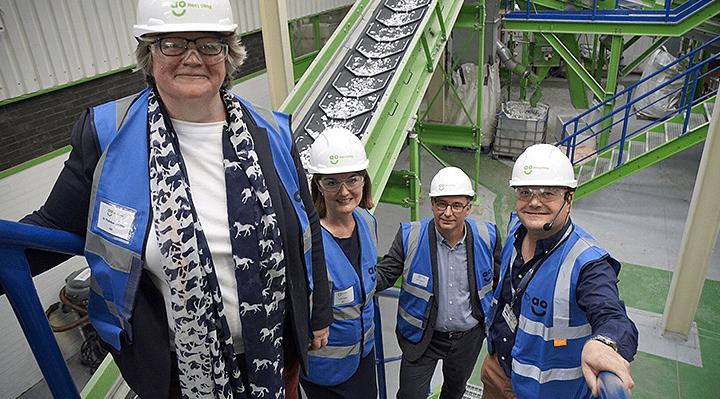 Minister opens AO Recycling plant in Shropshire