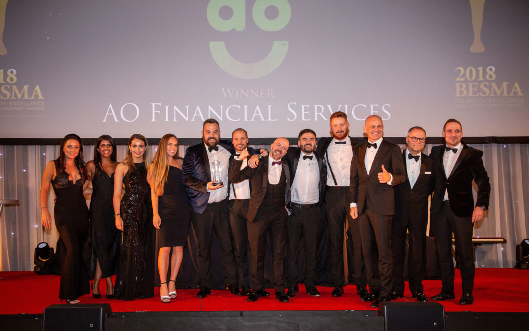 AO.com crowned Best Sales Team in the UK