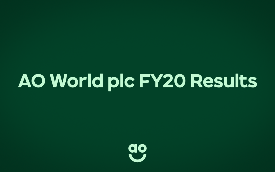 FY20 Full Year Results – A year of change and transition towards One AO
