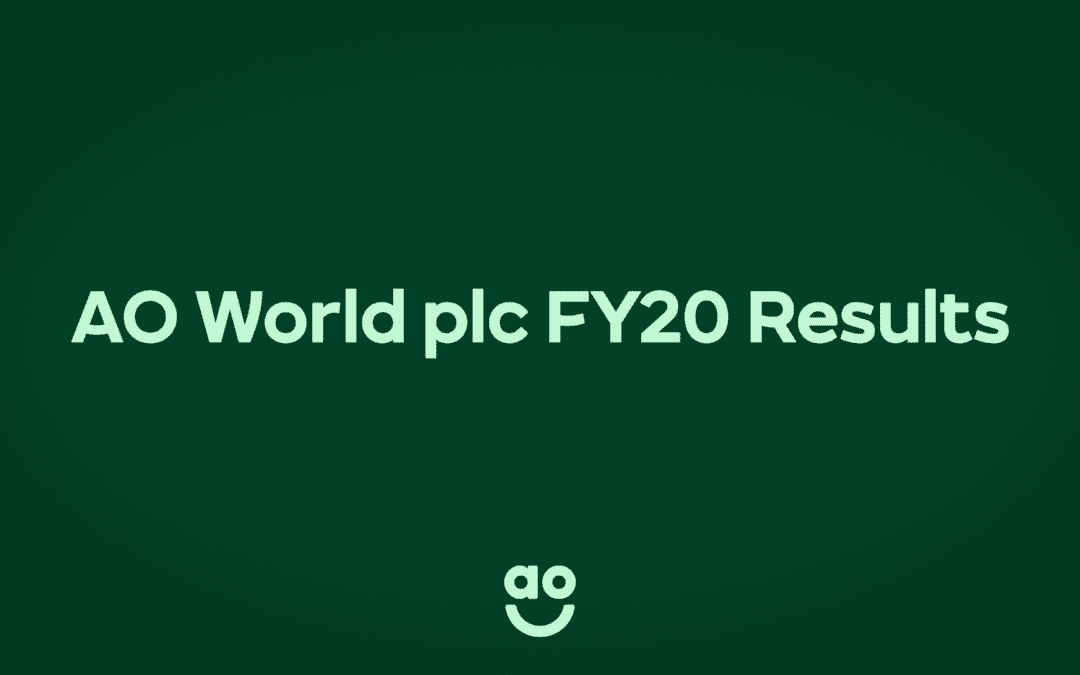 FY20 Full Year Results – A year of change and transition towards One AO