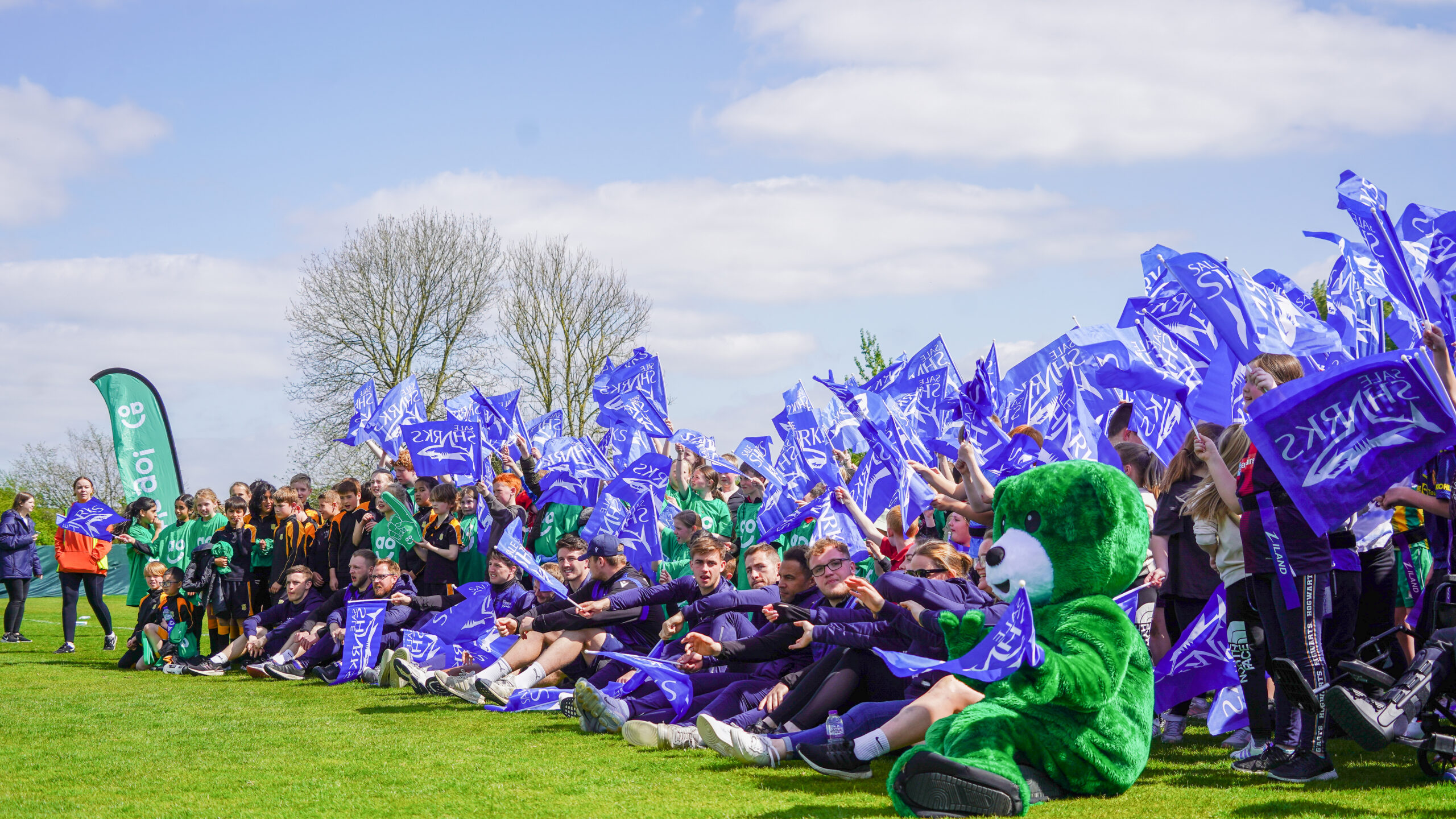 Sale Sharks and AO host rugby tournament for over 450 children to champion mental health AO World