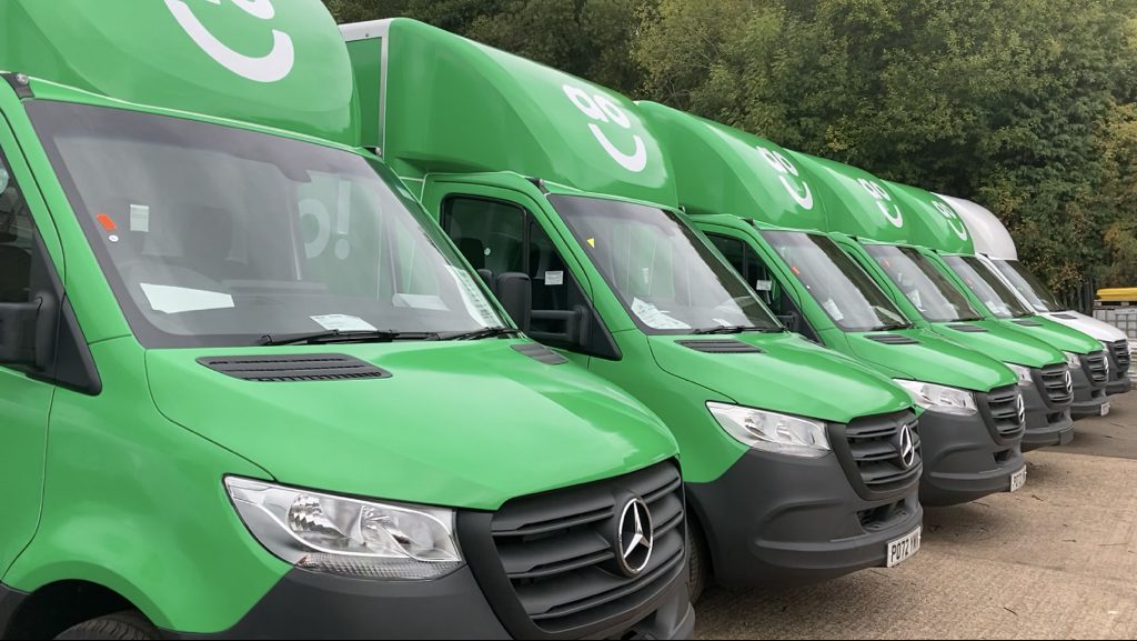 AO acquires over 100 new premium vans to thank drivers