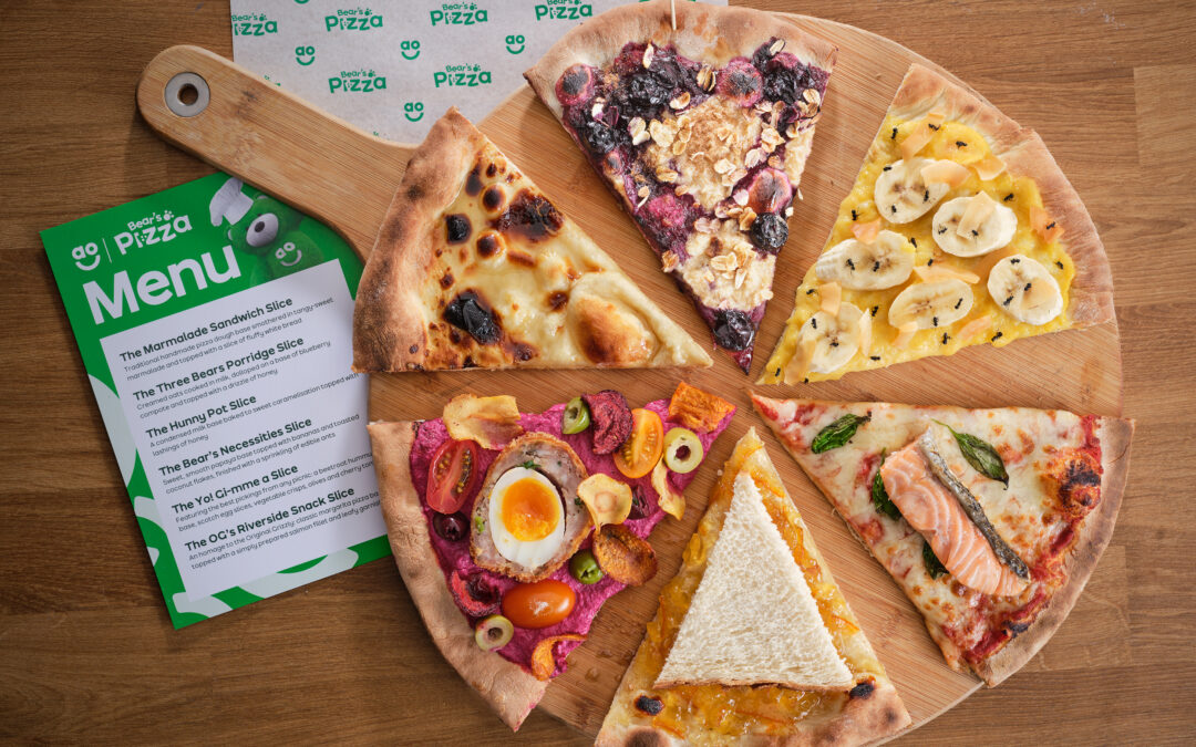 A BEAR-Y DIFFERENT TAKE ON PIZZA